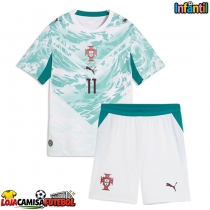 Camisa de Futebol Portugal Joao Felix #11 Equipamento Secundário Infantil Mundo 2026 Manga Curta (+ Calças curtas)